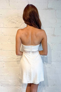Adeline - Mila Lace Tube Dress