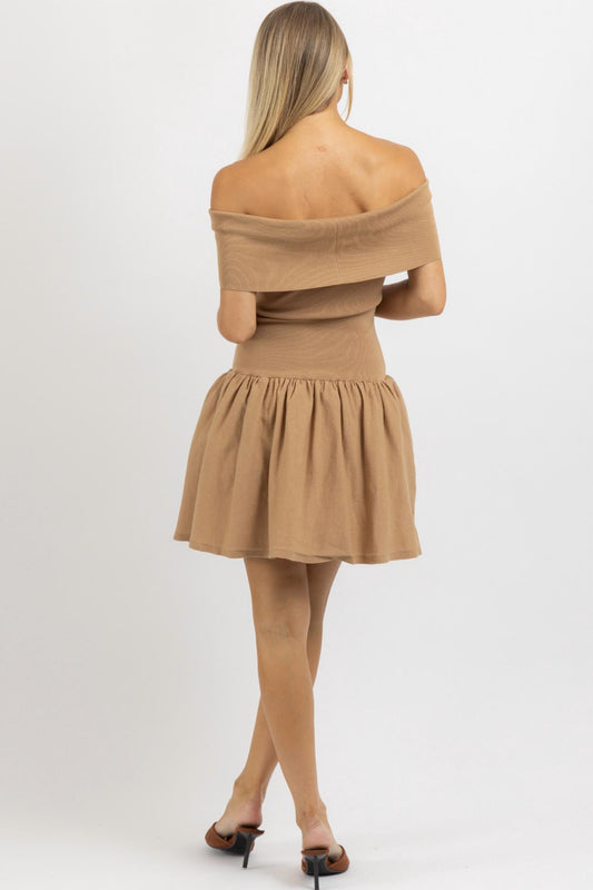 Klesis - Pippa Off Shoulder Mini Dress