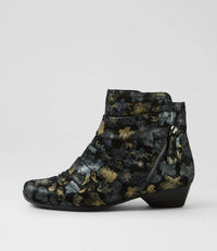 Ziera Women's Camryn-w Boots in black metal - women's shoe - detail view