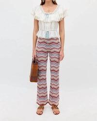 Rixo - Elasticated Waistband Boni Trouser