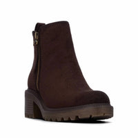 Refresh - Women's Casual Suede Ankle Booties