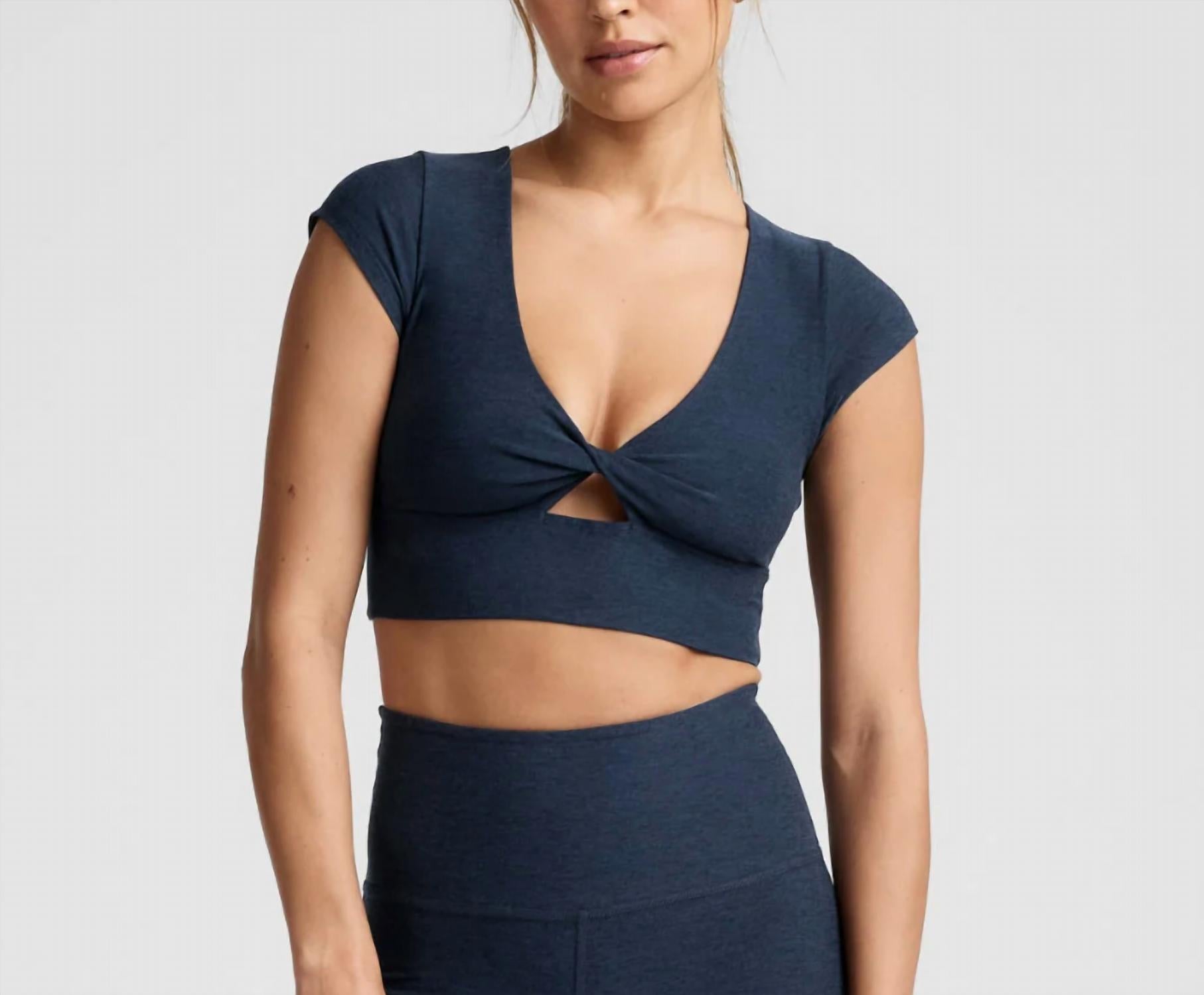 Beyond Yoga - Spacedye Cropped Tee
