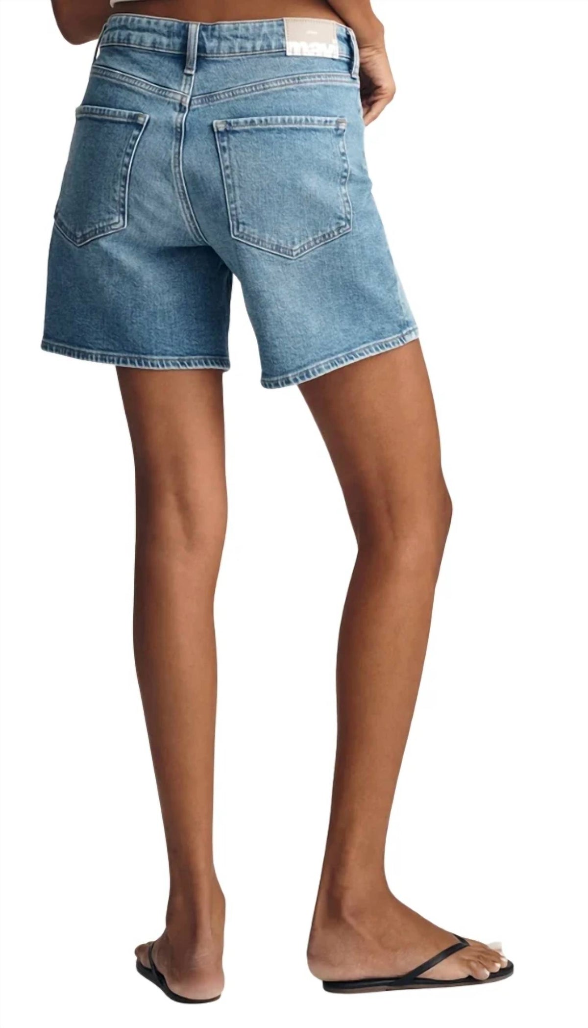 Mavi - Heidi Long High Rise Relaxed Shorts