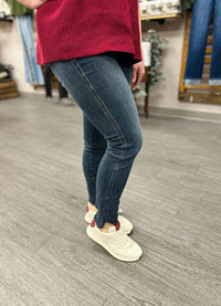 Judy Blue - High Rise Tummy Control Step Hem Skinny Jeans