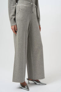 Joseph Ribkoff - Embellished Pull On Wide Leg Pants