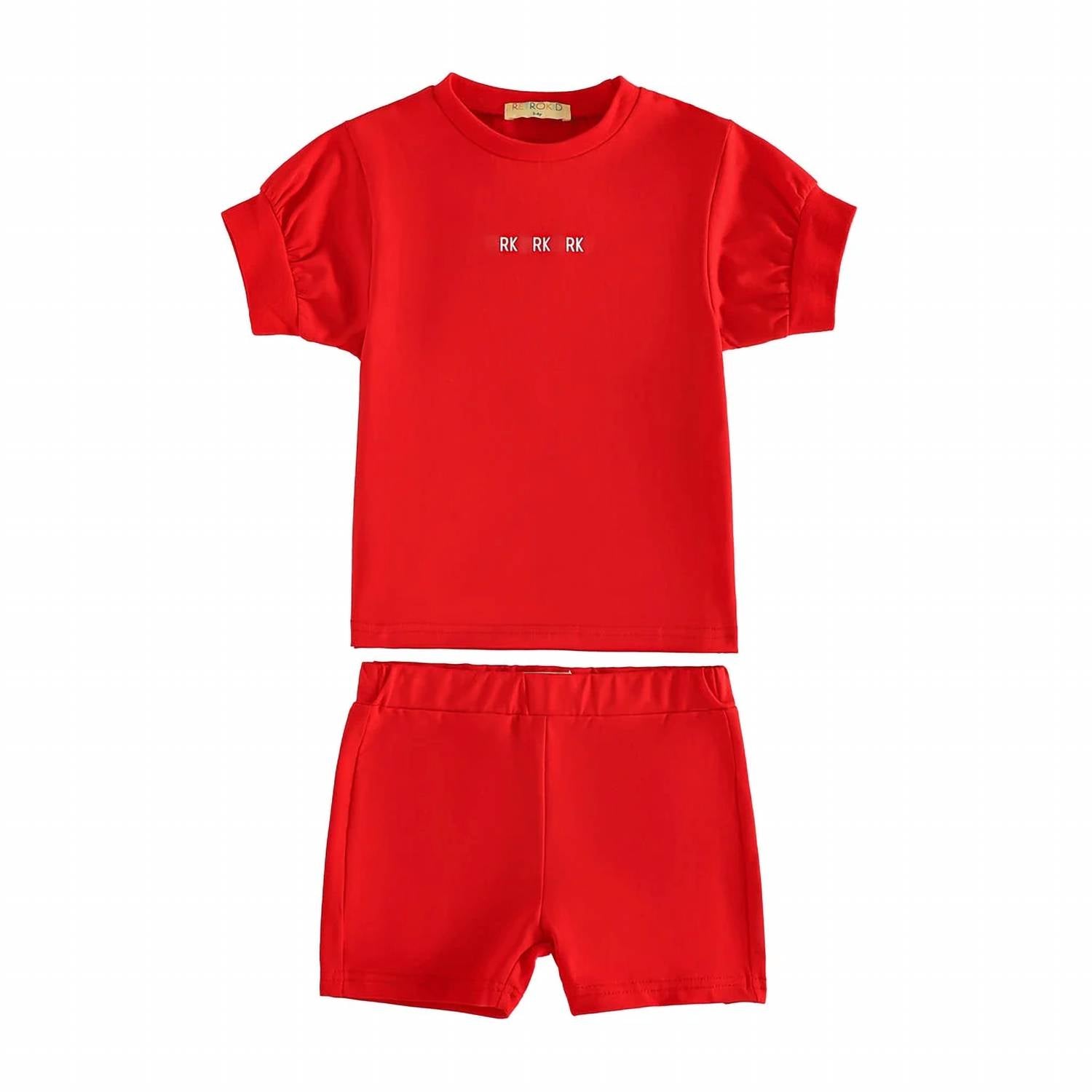 Retrokid - Girls Hollis Logo Tee Set