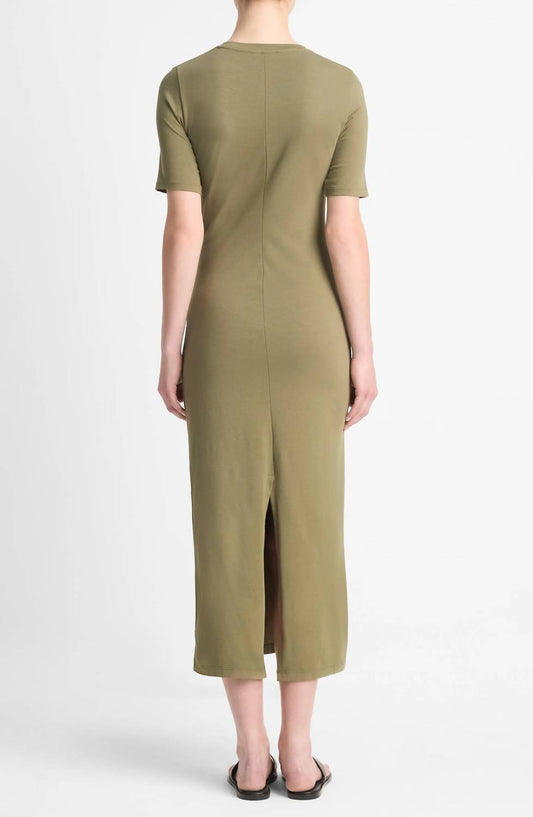 Vince - Short Sleeve Midi Dress
