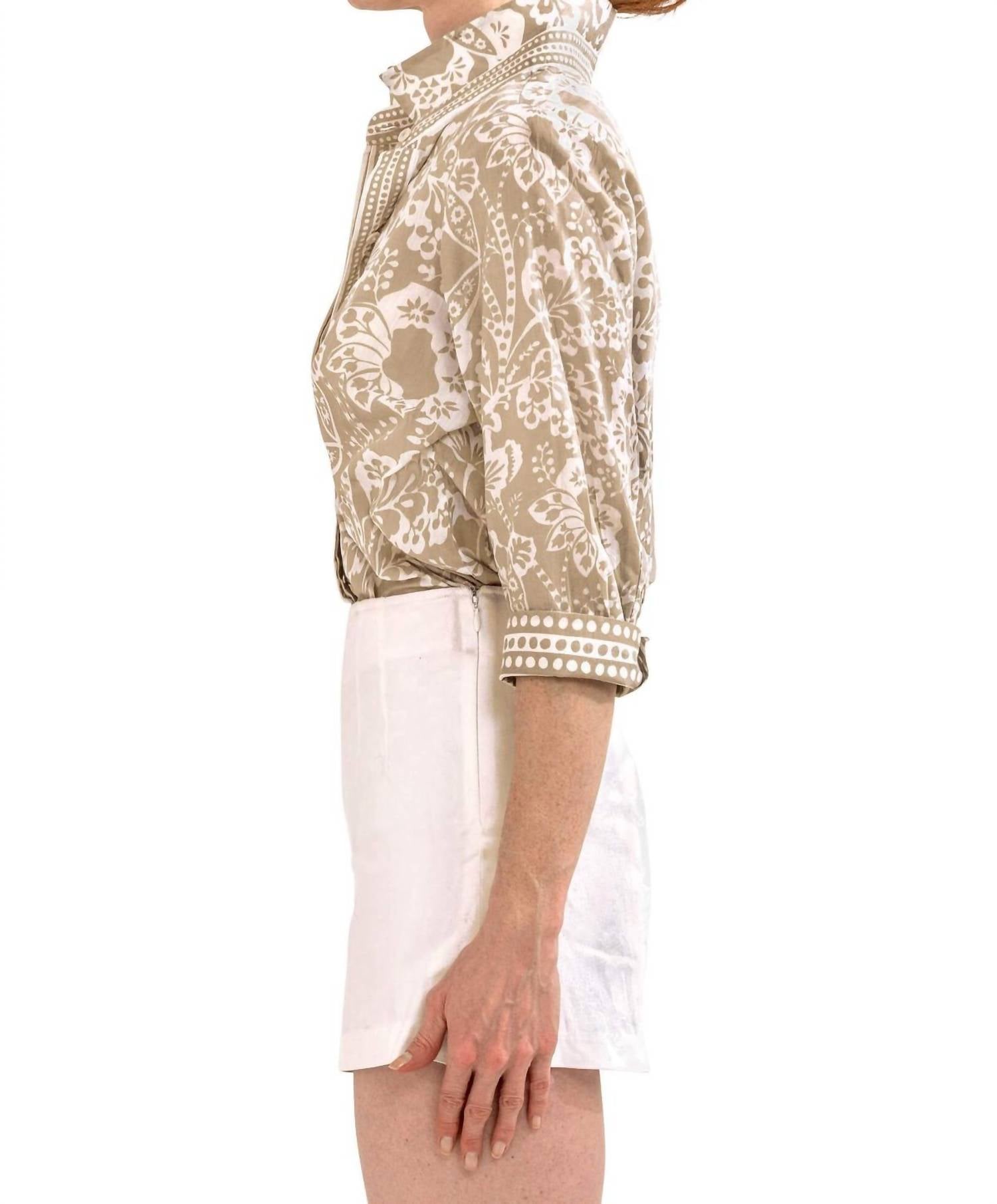 Gretchen Scott - Comfy Shirt Flora