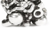 Trollbeads Women's Transition Man Bead Charm in silver - women's accessory