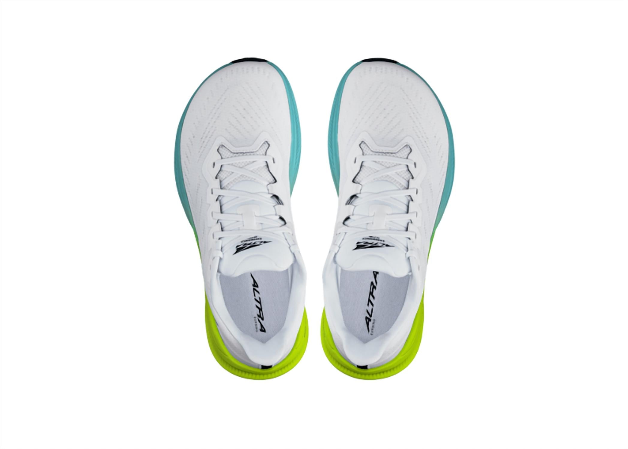 ALTRA Men's Experience Flow 2 Shoe in white lime - men's shoe - alternate view