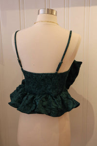 Meet Me In Santorini - Jacquard Bow Top