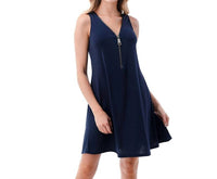 Ariella - BIG ZIPPER SLEEVELESS DRESS