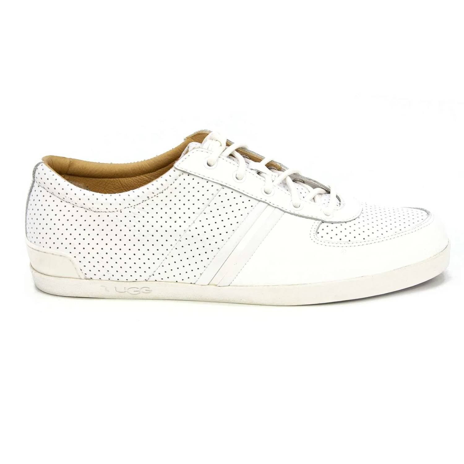 Ugg - Men's Brook-lin Perforated Leather Sneaker