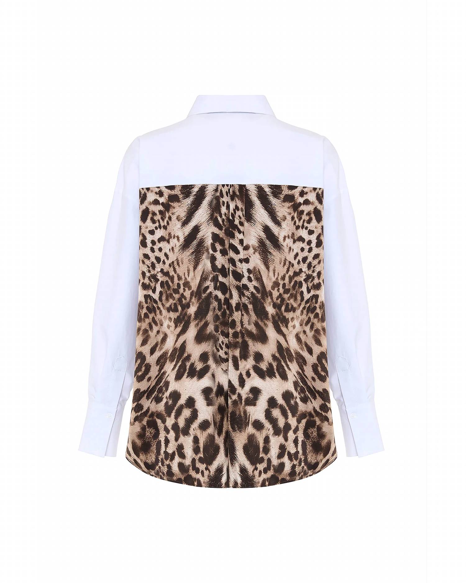Theo The Label - Echo Print Back Banker Shirt