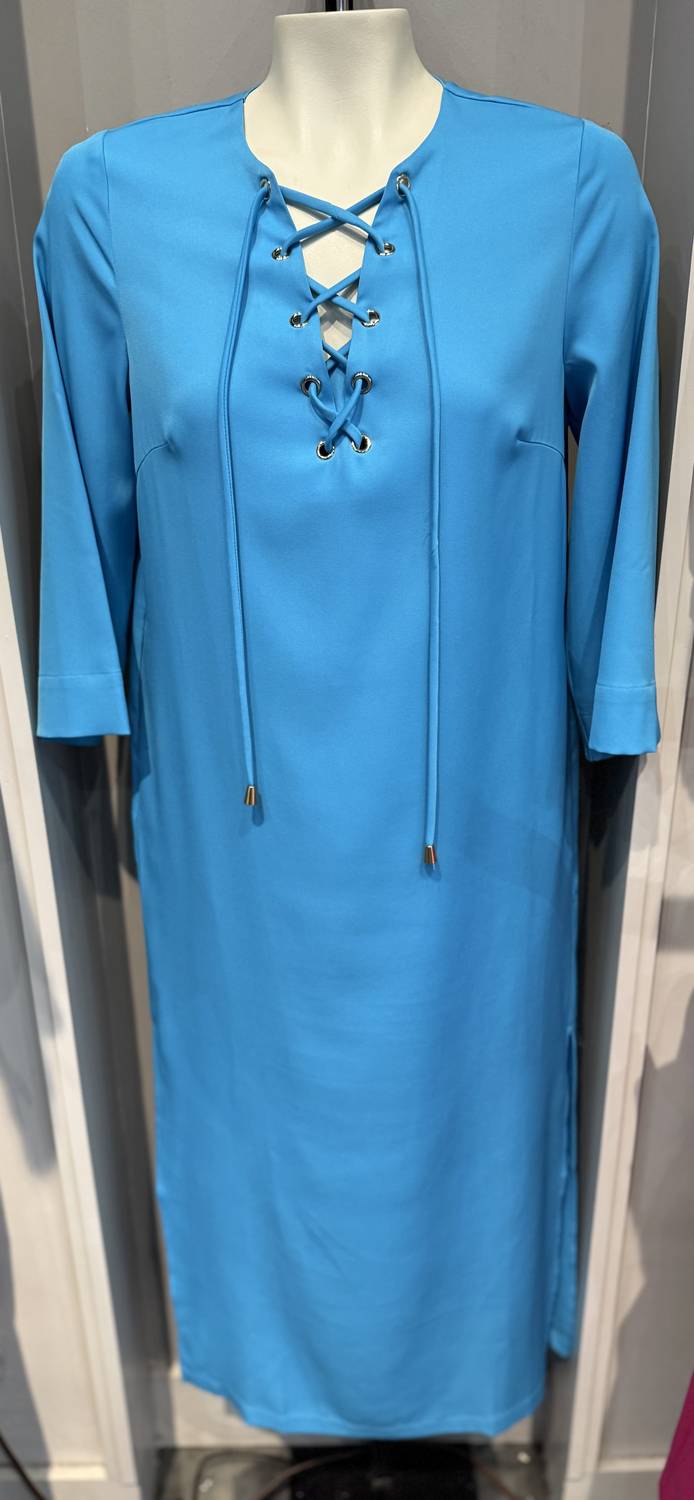 Jade Women's Tunic Maxi Dress in turquoise - women's dress