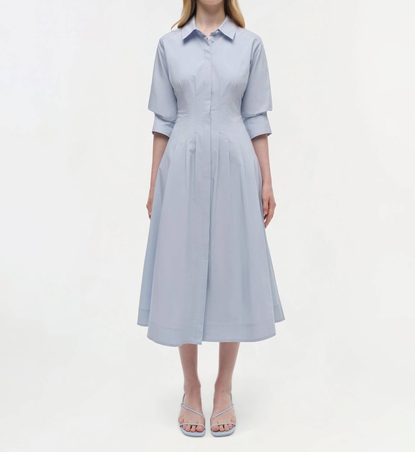 Simkhai - Jazz Pintuck Midi Dress