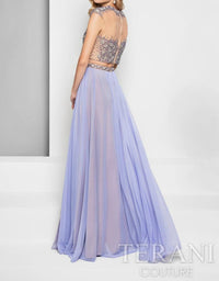 Terani Couture - Elegant Beaded Evening Gown
