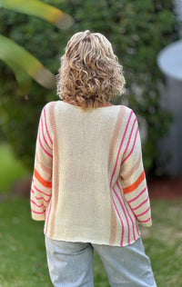 Coco + Carmen - Gretchen Relaxed Quarter Sleeve Sweater