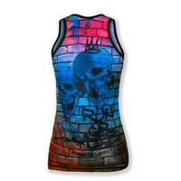Inknburn - Women's Run Or Die Graffiti Singlet