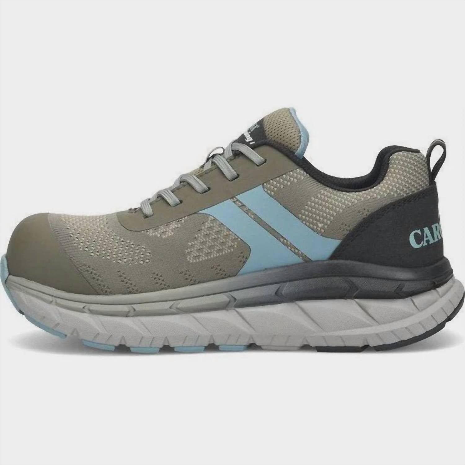 Carolina Women's Comp Toe Athletic Style Work Shoe in grey - women's shoe