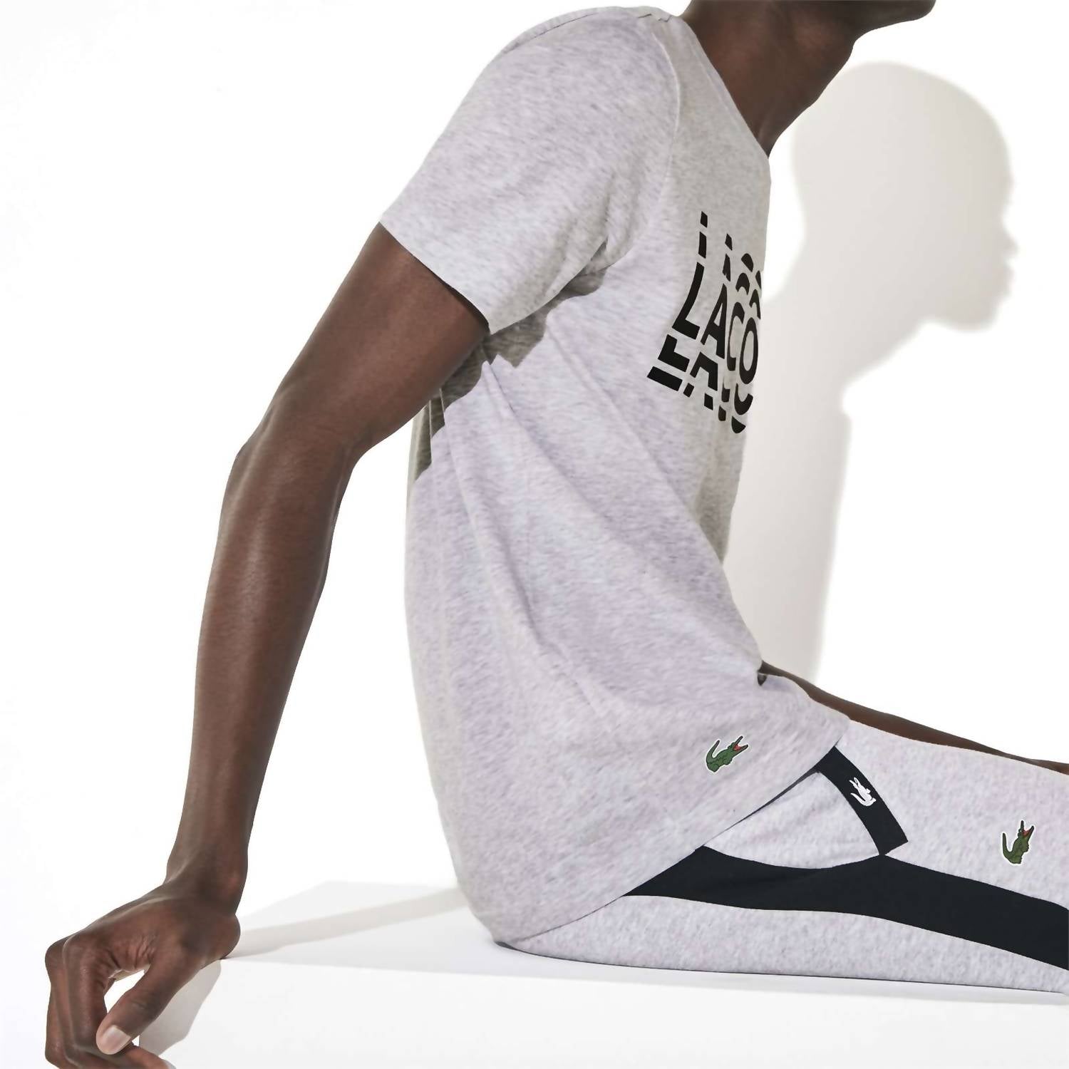 Lacoste - Men's Short Sleeve Graphic Cotton Tee