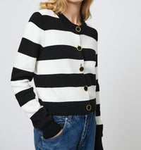 French Connection - Nadya Stripe Cardigan