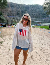Blakeley - Freedom Flag Patch Pullover