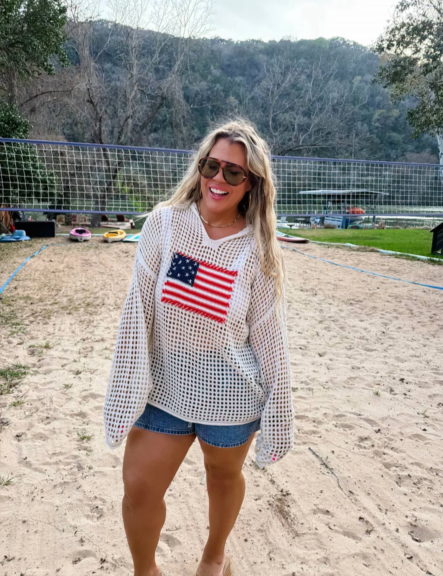 Blakeley - Freedom Flag Patch Pullover