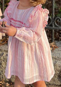 Poppet & Fox - Smocked Ruffle Dress