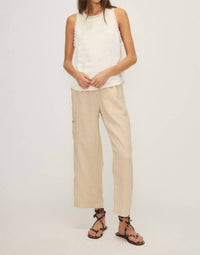 MELISSA NEPTON Kelsi Tank Top in cream - women's tank top