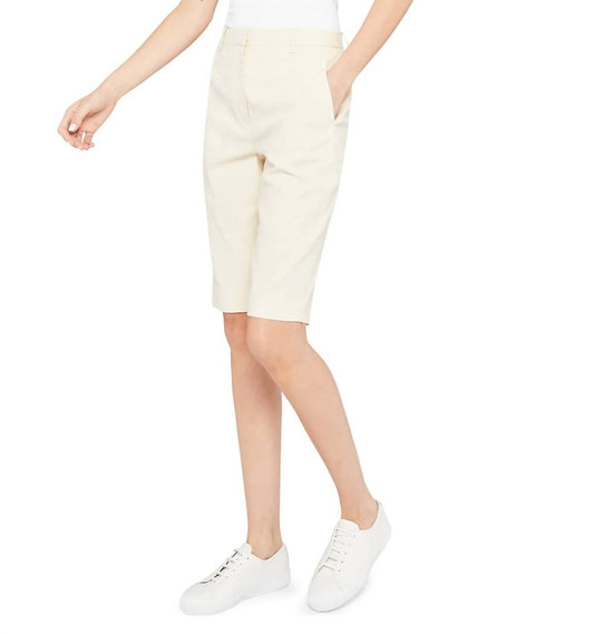 Theory - WOMEN'S EASY LINEN BERMUDA SHORTS