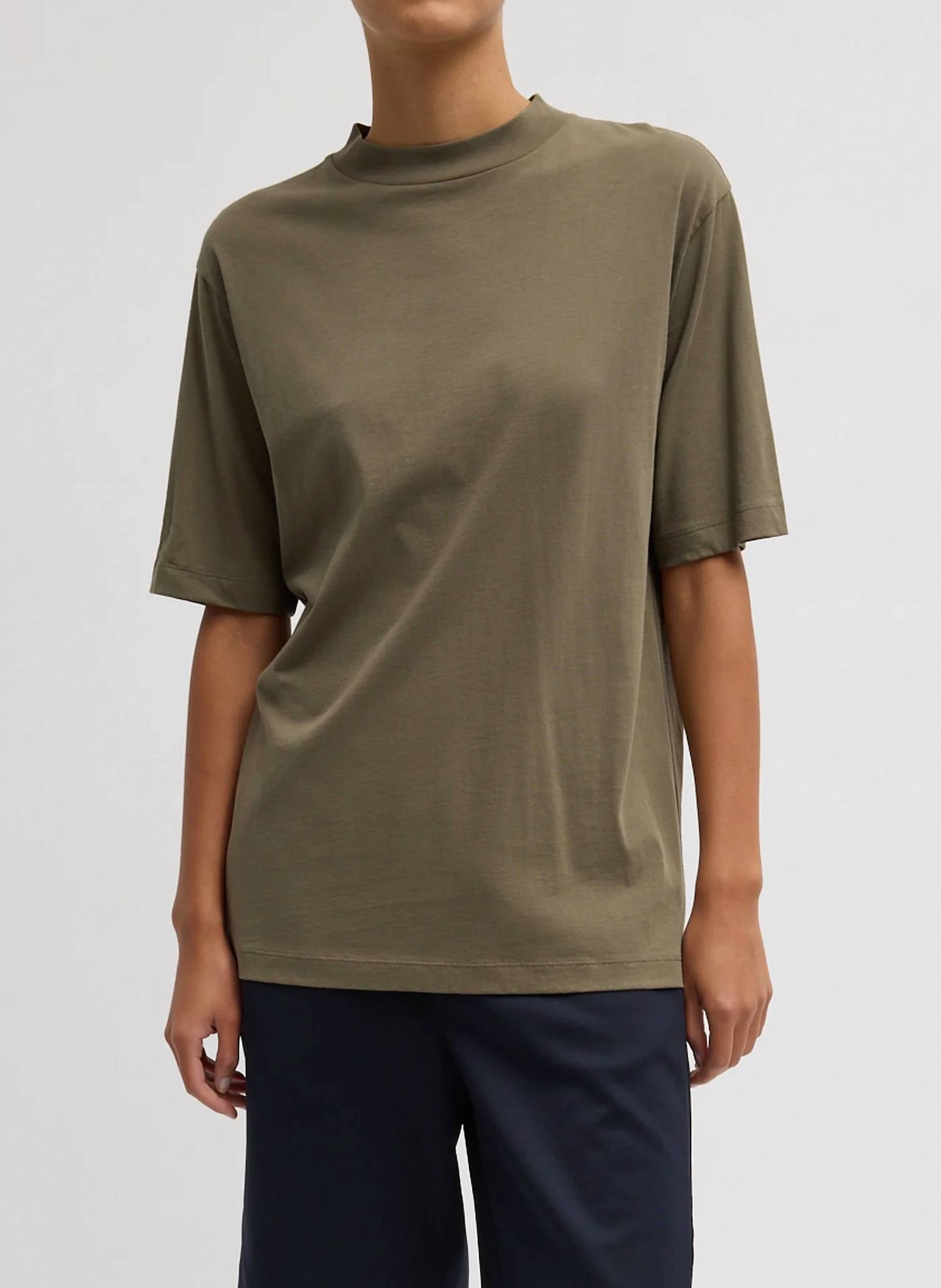 Tibi - Unisex - Mock Neck T-Shirt