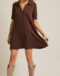 Gilli - Agatha Polo Style Knit Dress