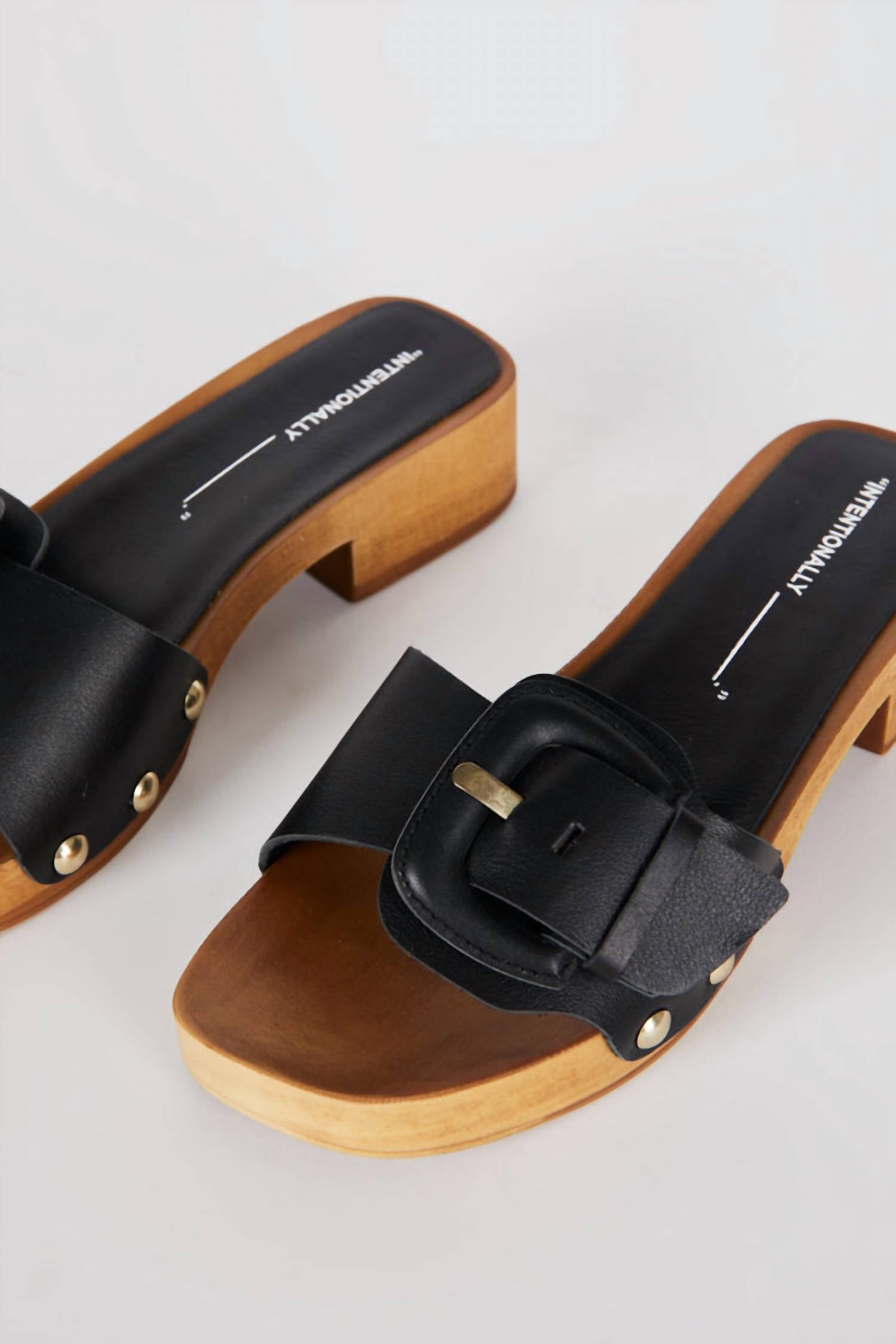 Intentionally Blank - Women's Mar Leather Clog