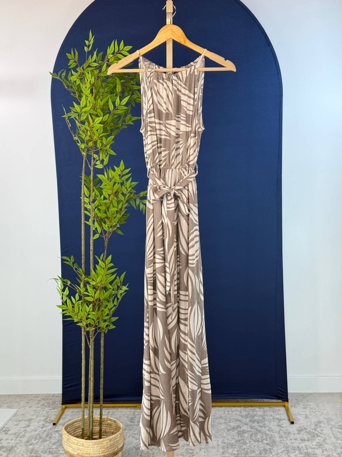 Apricot - Shells Maxi Dress
