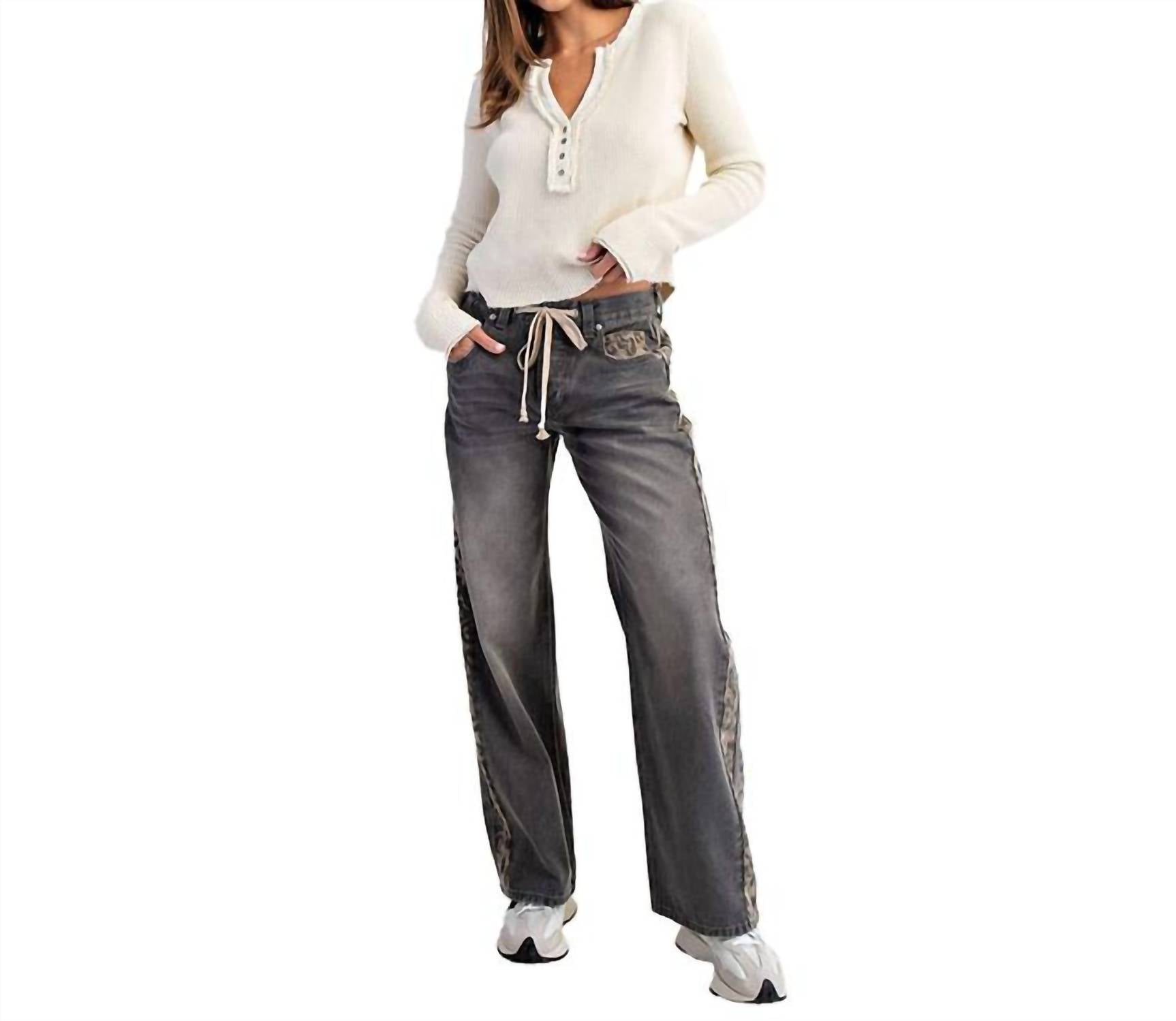 Ee:Some - Branch Drawstring Pants