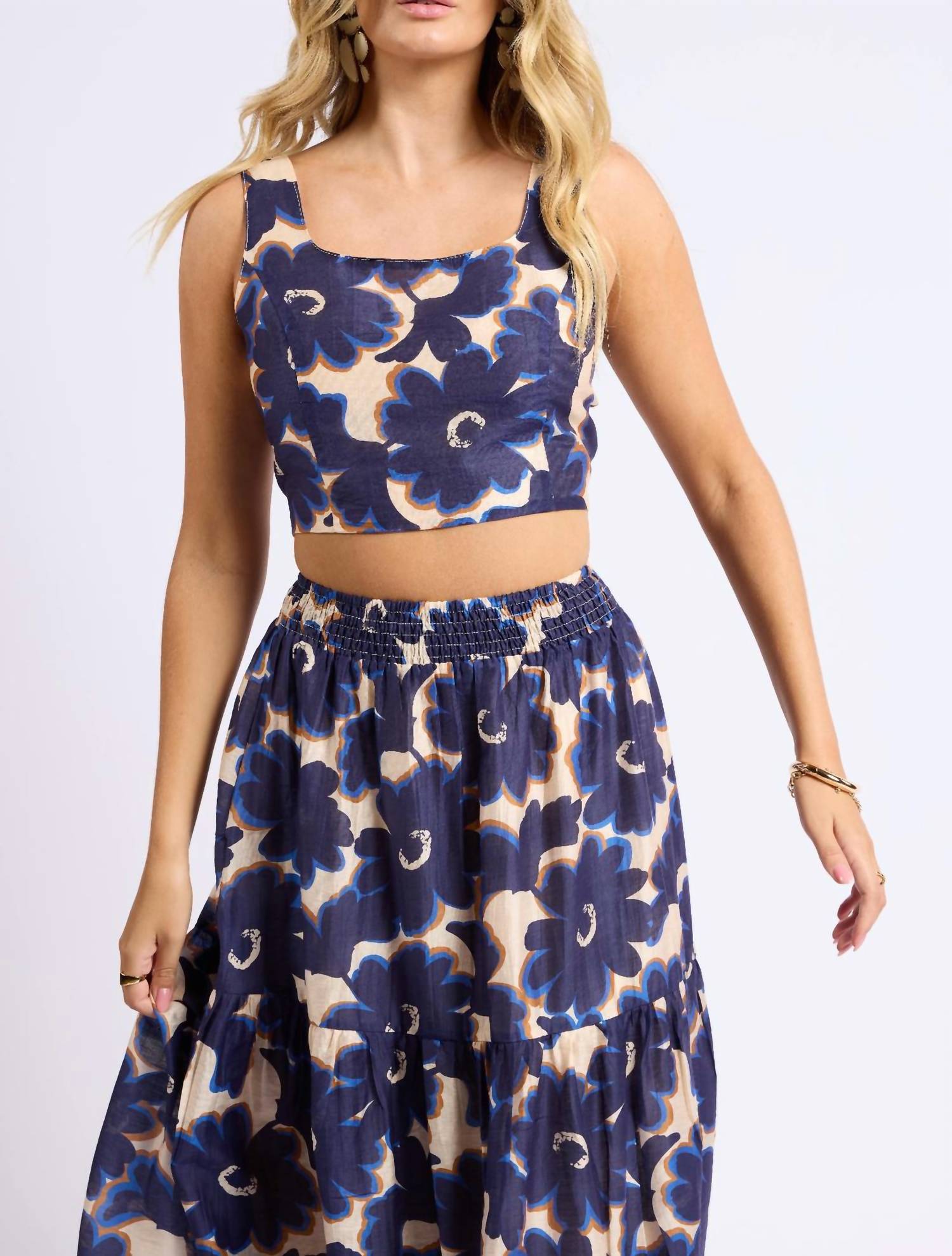 Sage The Label - Flora Cropped Top
