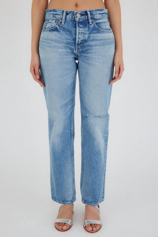 Moussy - Ballard Wide Straight Jeans