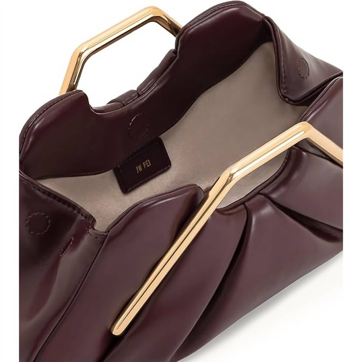 Jw Pei - Lila Small Metal Frame Clutch Purse Bag Handbag