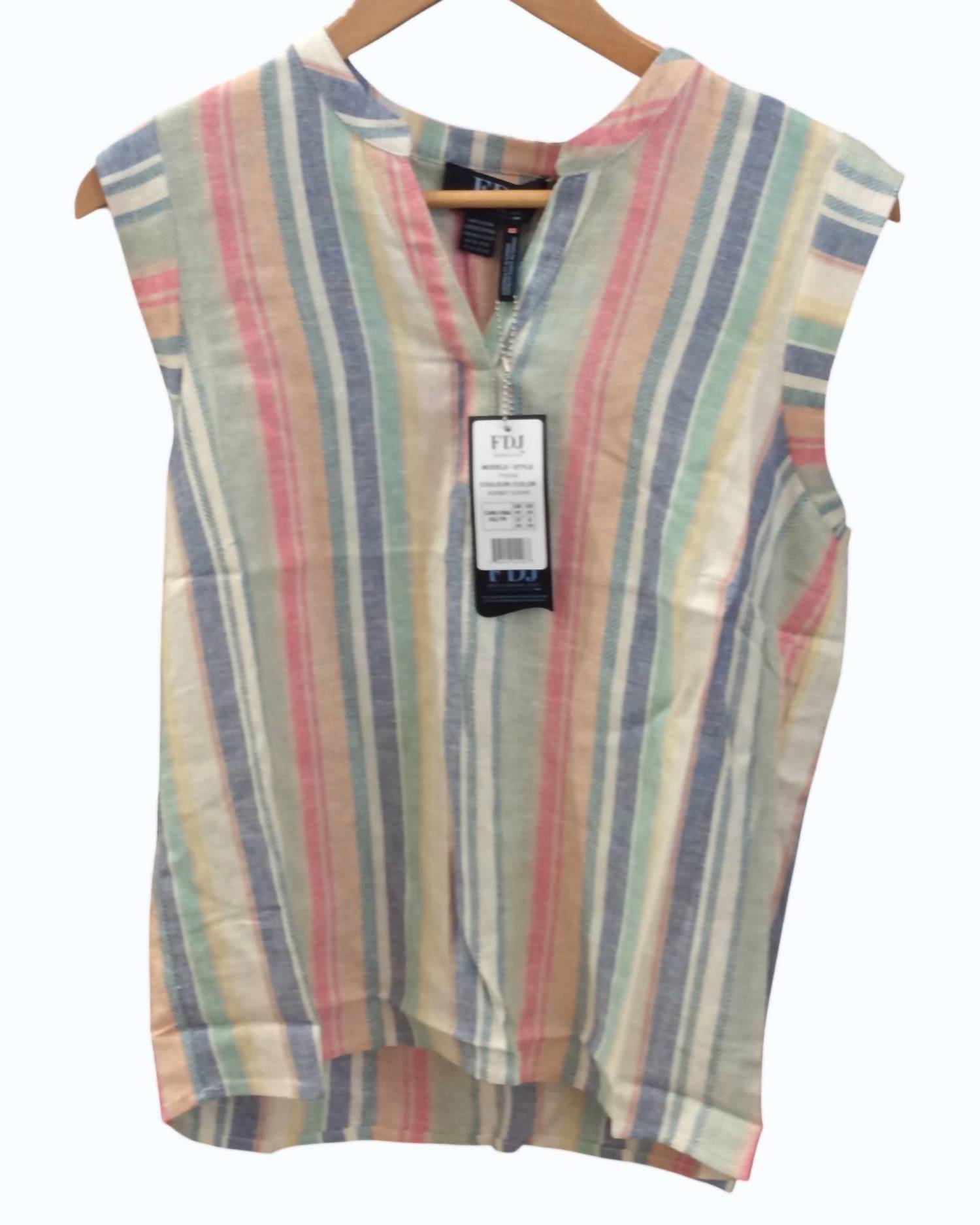 Fdj - Women's Sorbet Stripe Top