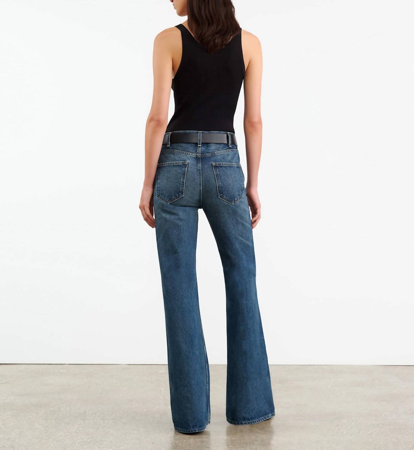 Nili Lotan - Roe Mid-rise Flare Leg Jeans