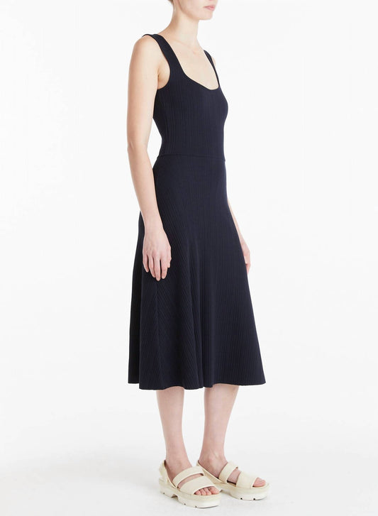 Ribbed Sweetheart Neck Tank Dress