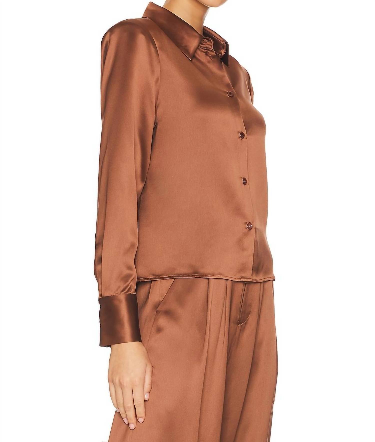 Nonchalant Label - Tegan Button Down Blouse