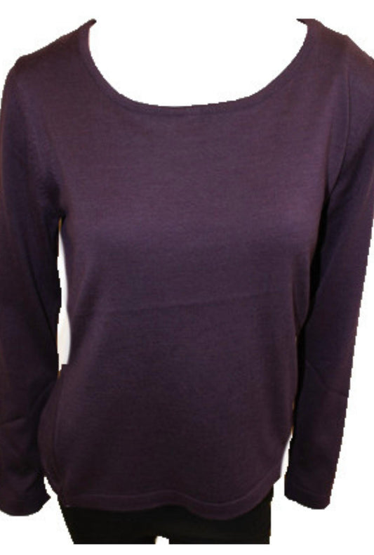 Long Sleeve Scoop Top