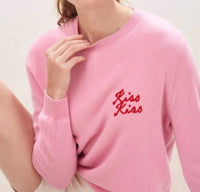 Jumper1234 - Women's Kiss Kiss Cashmere Sweater