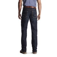 ARIAT Men's Rebar M4 Low Rise Durastretch Edge Boot Cut Jeans in bodie - men's jeans - detail view