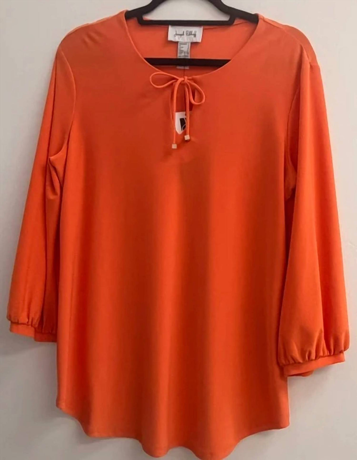 Joseph Ribkoff - Women's Tie Neck 3/4 Sleeve Top