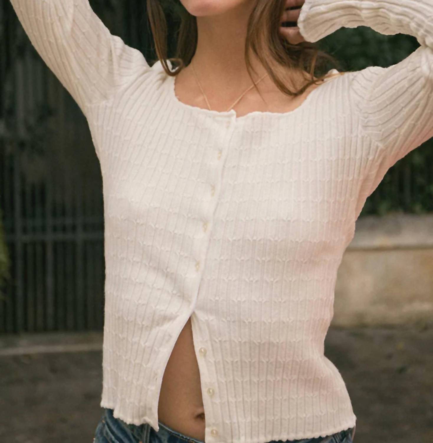 Z Supply - Women's Emelie Button Up Sweater