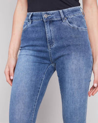 Charlie B - Raw Edge Assymetrical Jeans