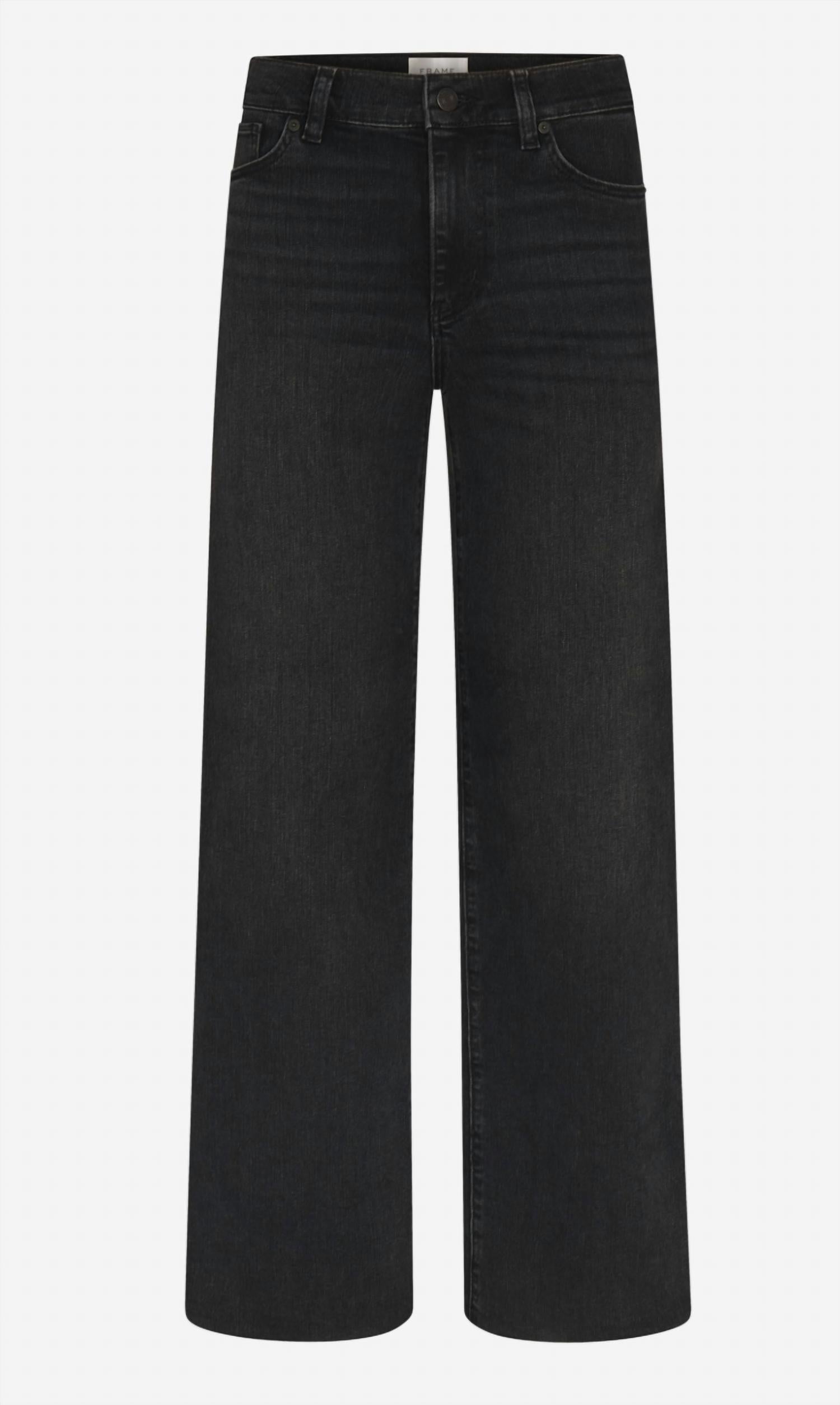 FRAME Le Slim Palazzo Jeans in starship - women's jeans - view 4